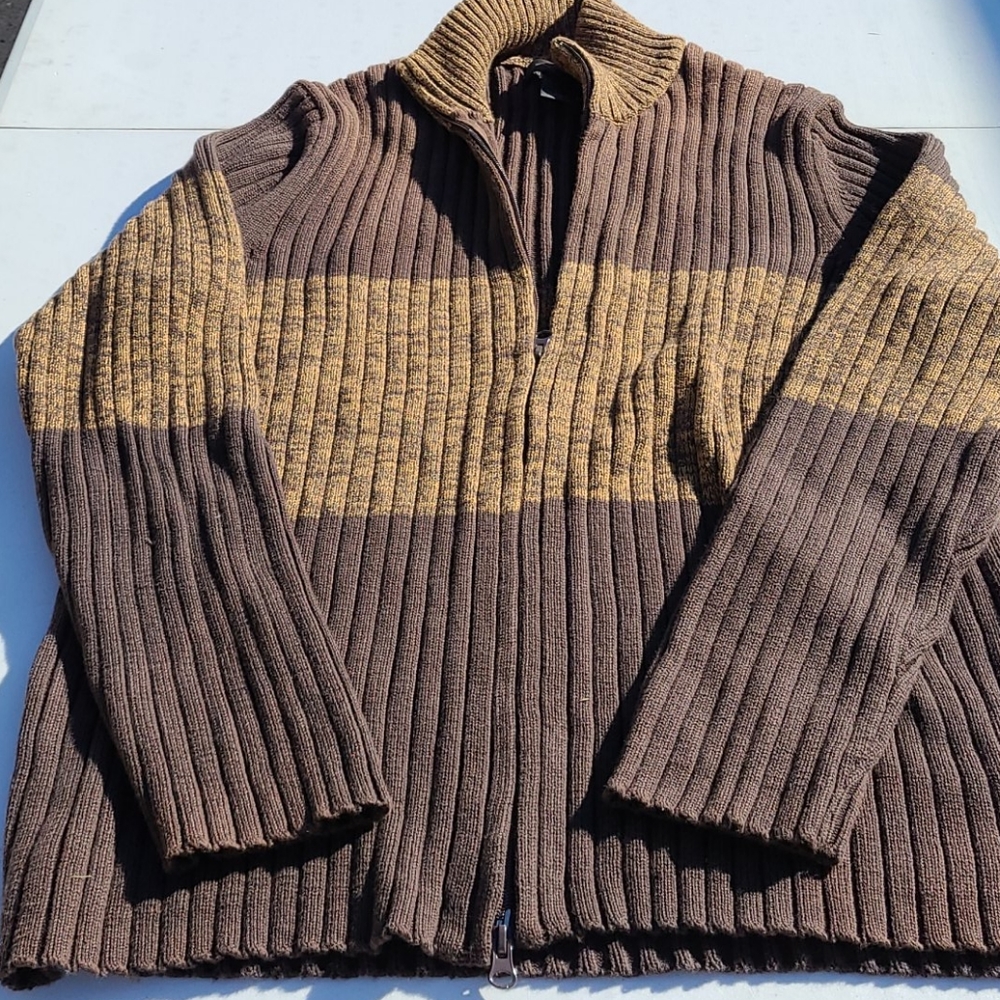 Express full zip sweater